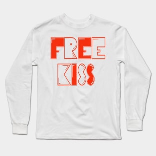 Free kiss valentines Special Long Sleeve T-Shirt